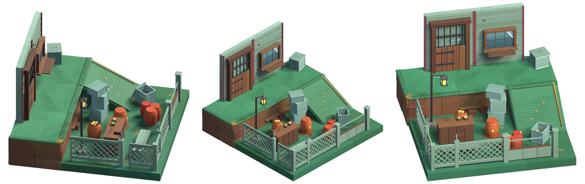 Jampot 04 Shop Pack · Low-Poly 3D Environment Kit