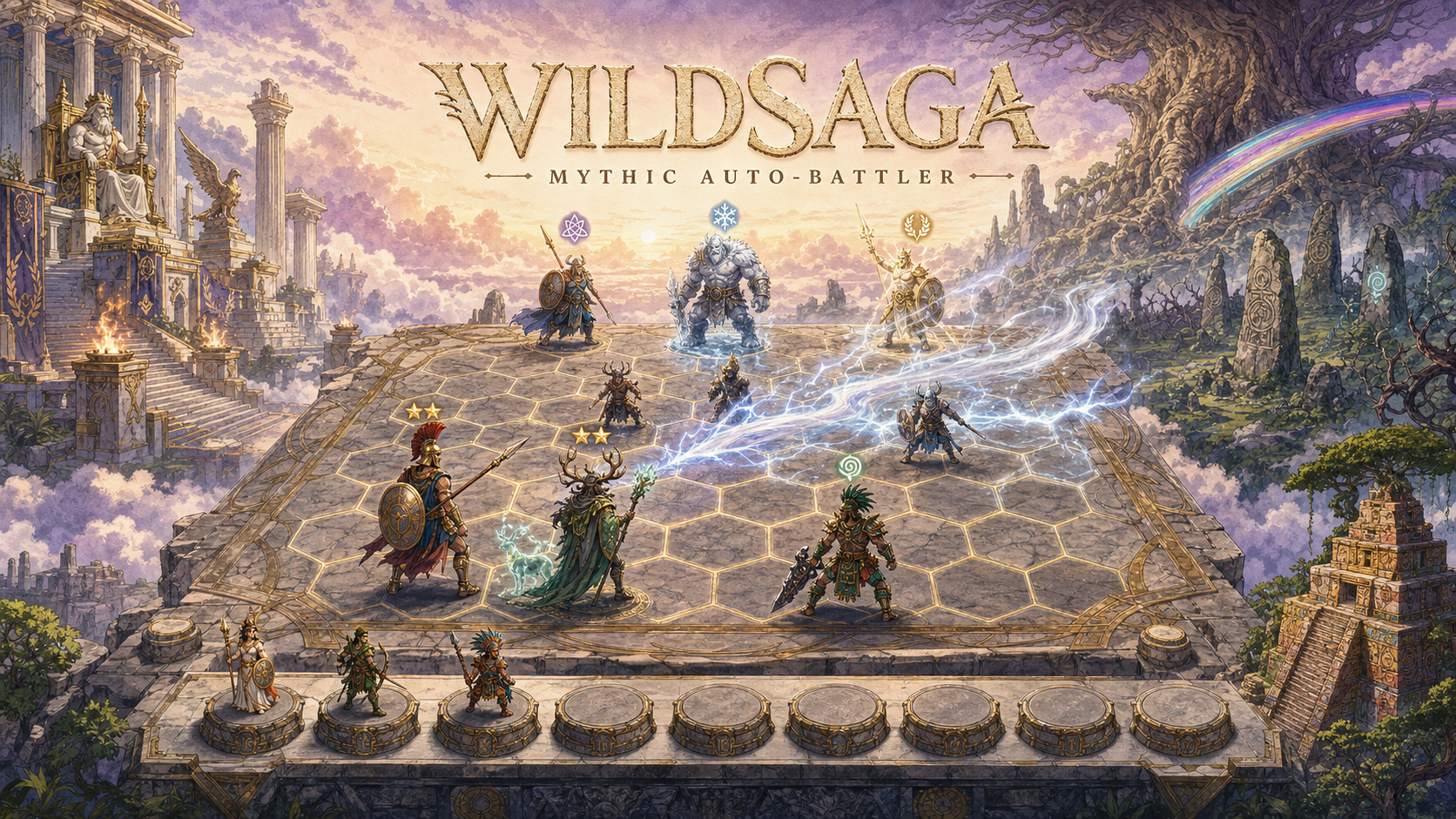Cover image for Wildsigil: Mythic Auto-Battler