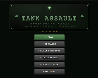 Tank Assault game screenshot
