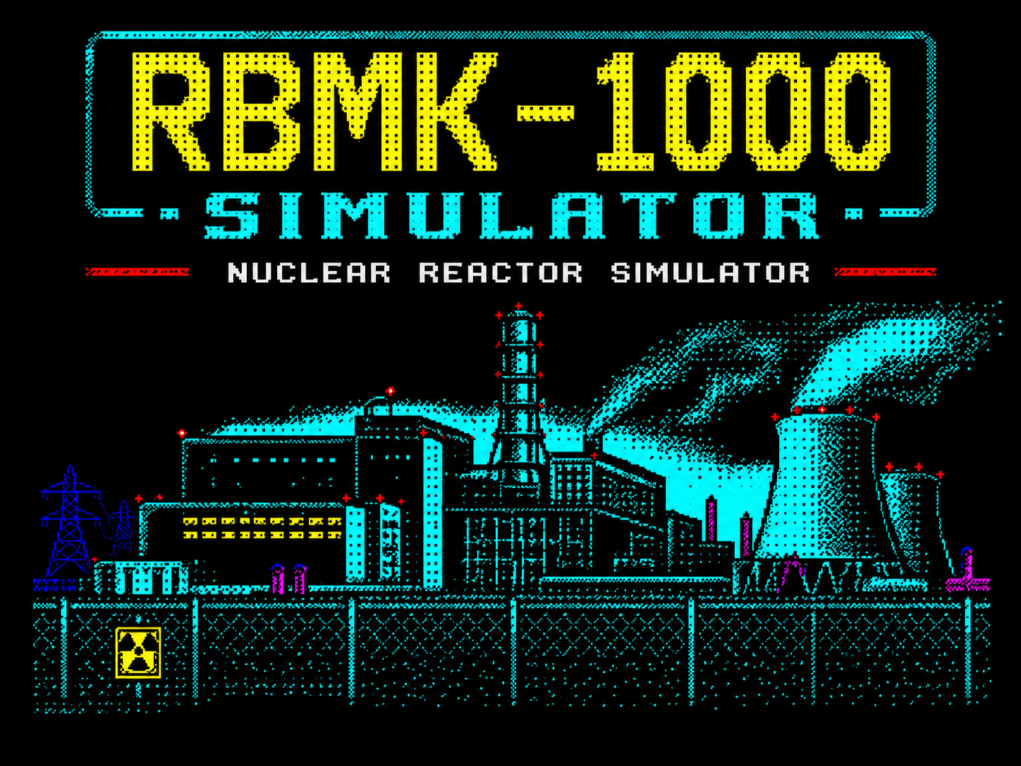 RBMK-1000 Simulator [ZX Spectrum 48K] by haabb