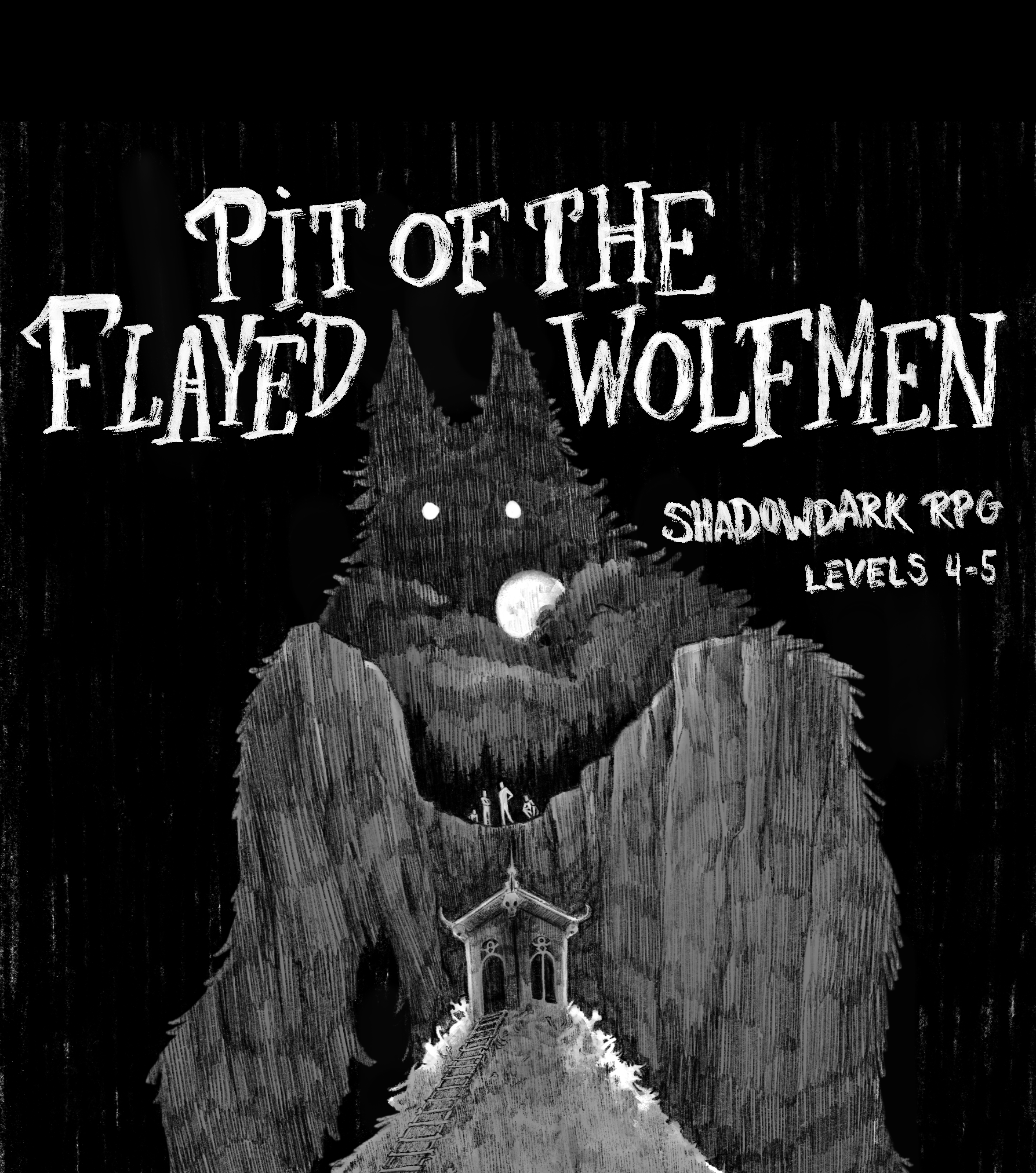 Cover image for Pit of the Flayed Wolfmen