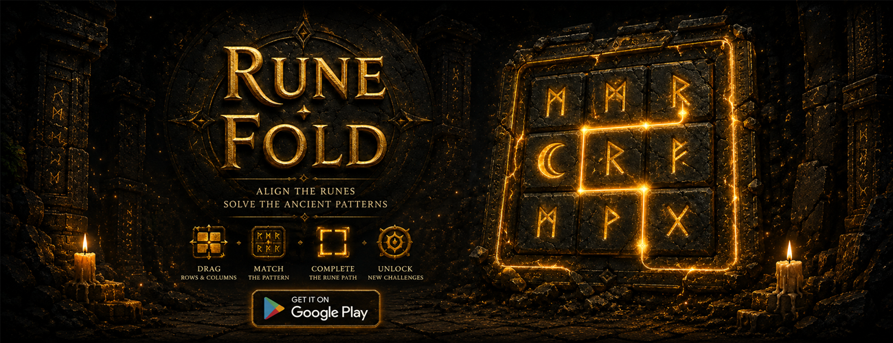 RuneFold - Dark Fantasy Tile Puzzle