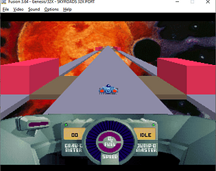 SkyRoads for Sega 32X [Free] [Platformer]