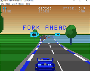 Cannonball for Sega 32X [Free] [Racing]