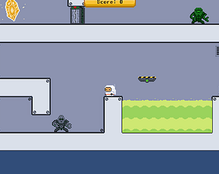 2D Platformer Tutorial game screenshot