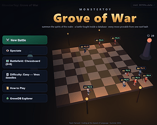 Grove of War game screenshot