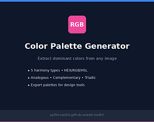 Color Palette Generator [Free]