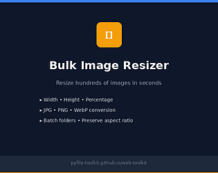 Bulk Image Resizer [Free]