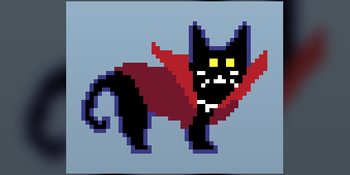 Cover image for Dracula as a cat keeps getting on the furniture