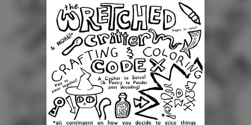 Cover image for The Wretched Critter Crafting & Coloring Codex