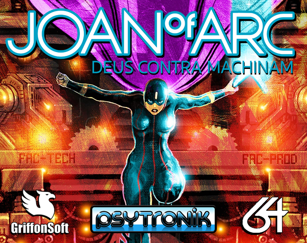 Cover image for JOAN OF ARC - DEUS CONTRA MACHINAM (C64)
