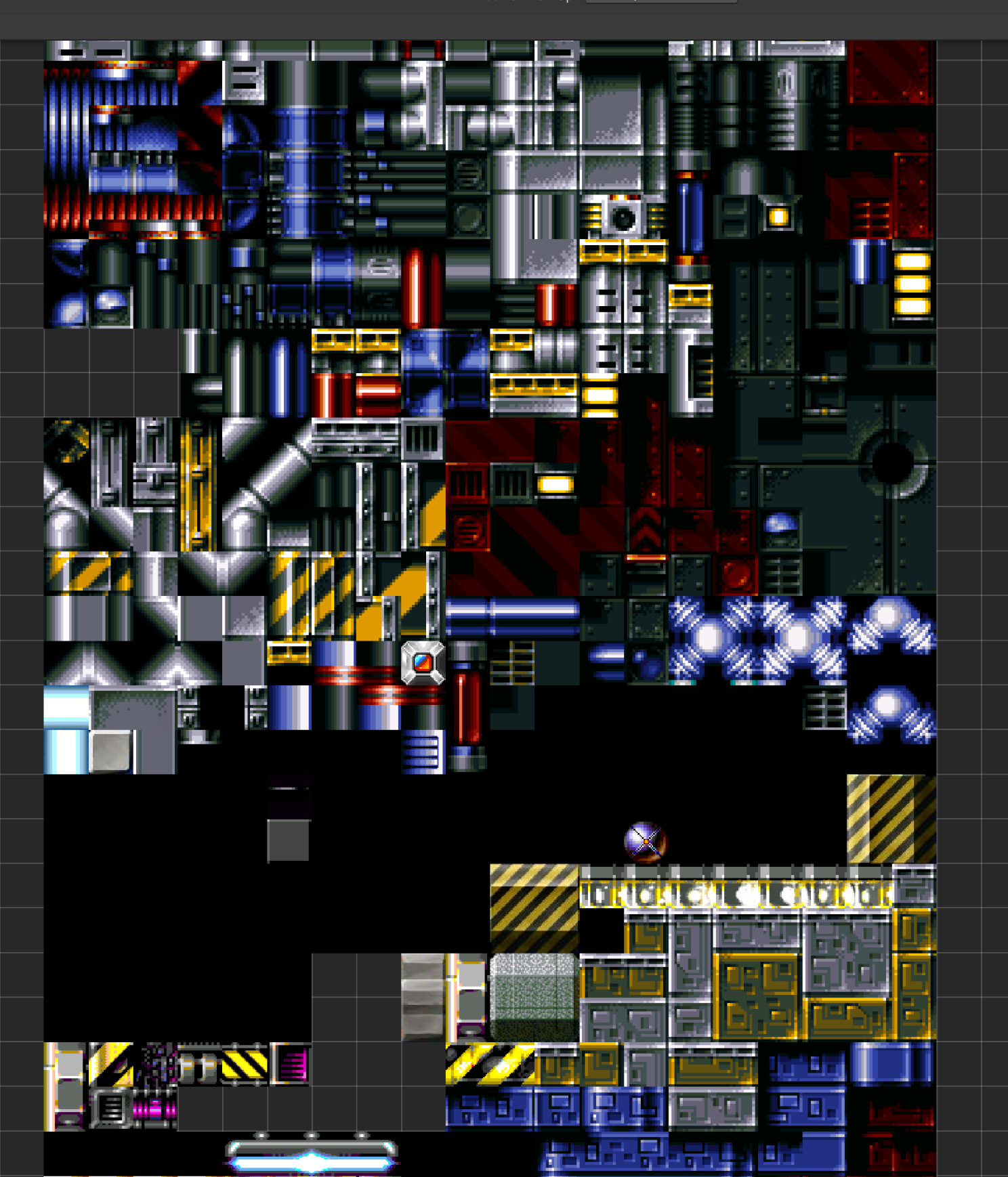 Sci Fi Platformer Tile Set