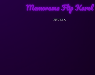 Memorama game screenshot