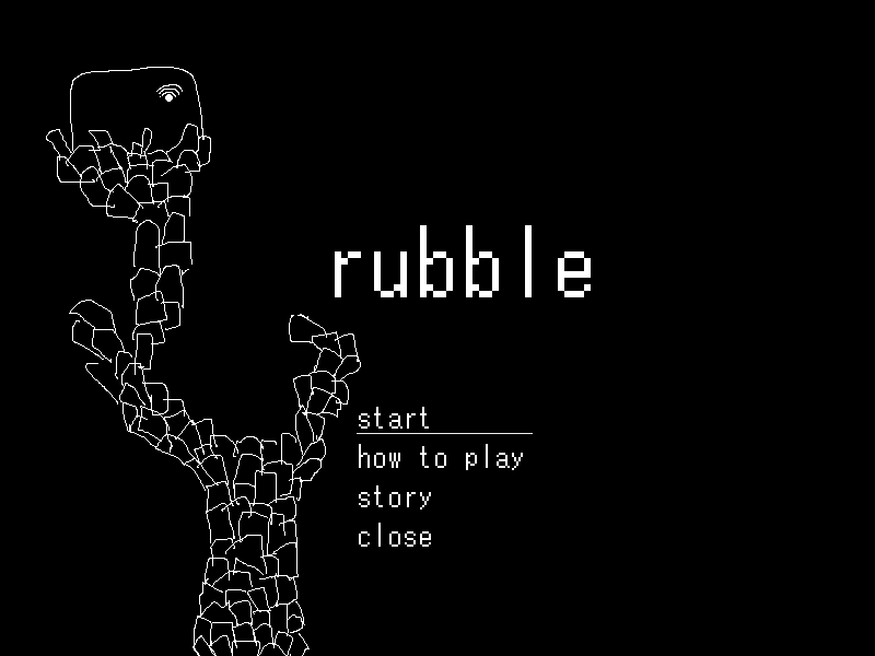 Cover image for rubble