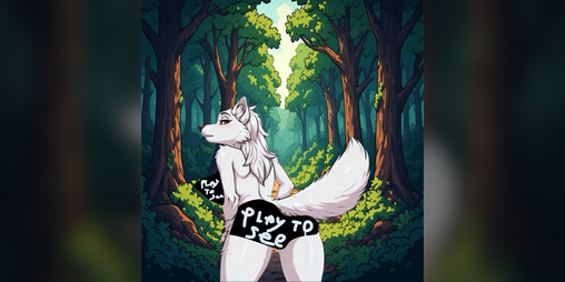Cover image for Lonely wolf in the woods (beta)