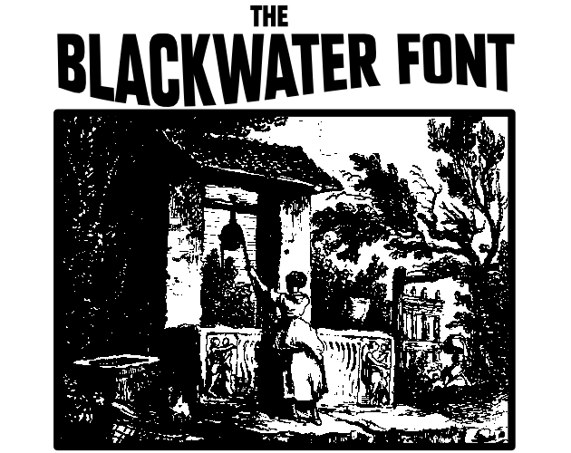 Cover image for The Blackwater Font