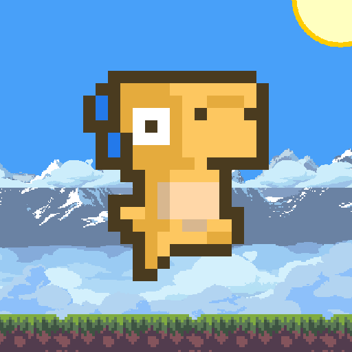 Pixilart - Dino Run 2 running sprite by Anonymous