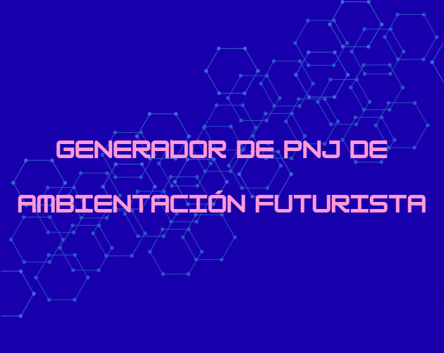 Portada de Generador de PNJ para ambientación futurista