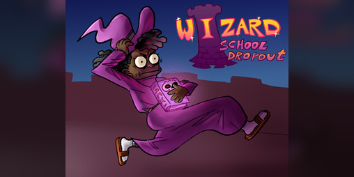 Cover image for Wizard School Dropout