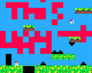 The Impossible(?) Platformer game screenshot