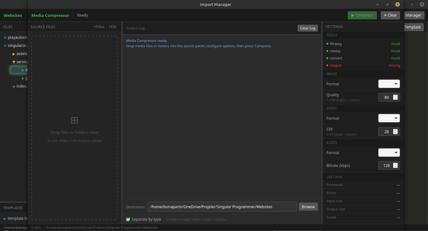 Import Manager