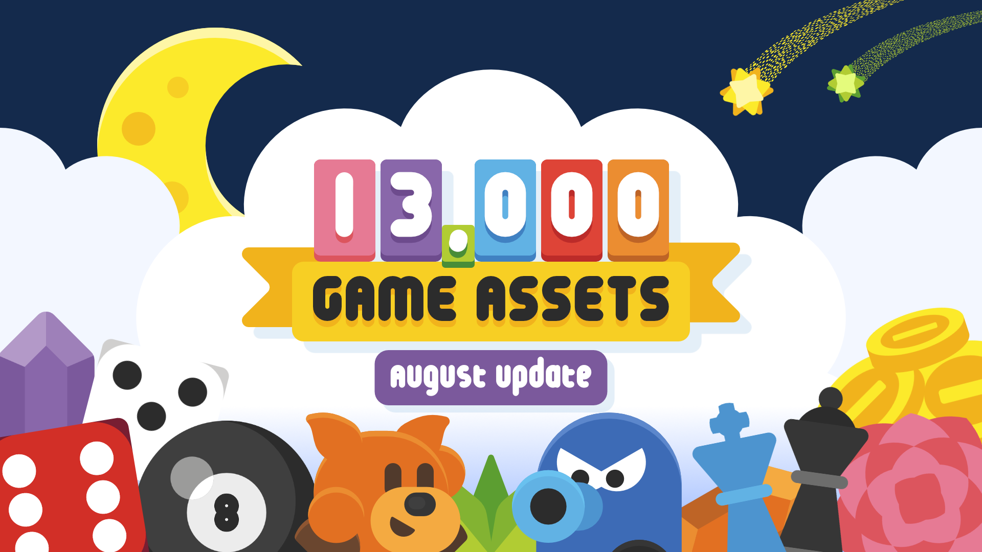 13,000 Game Assets