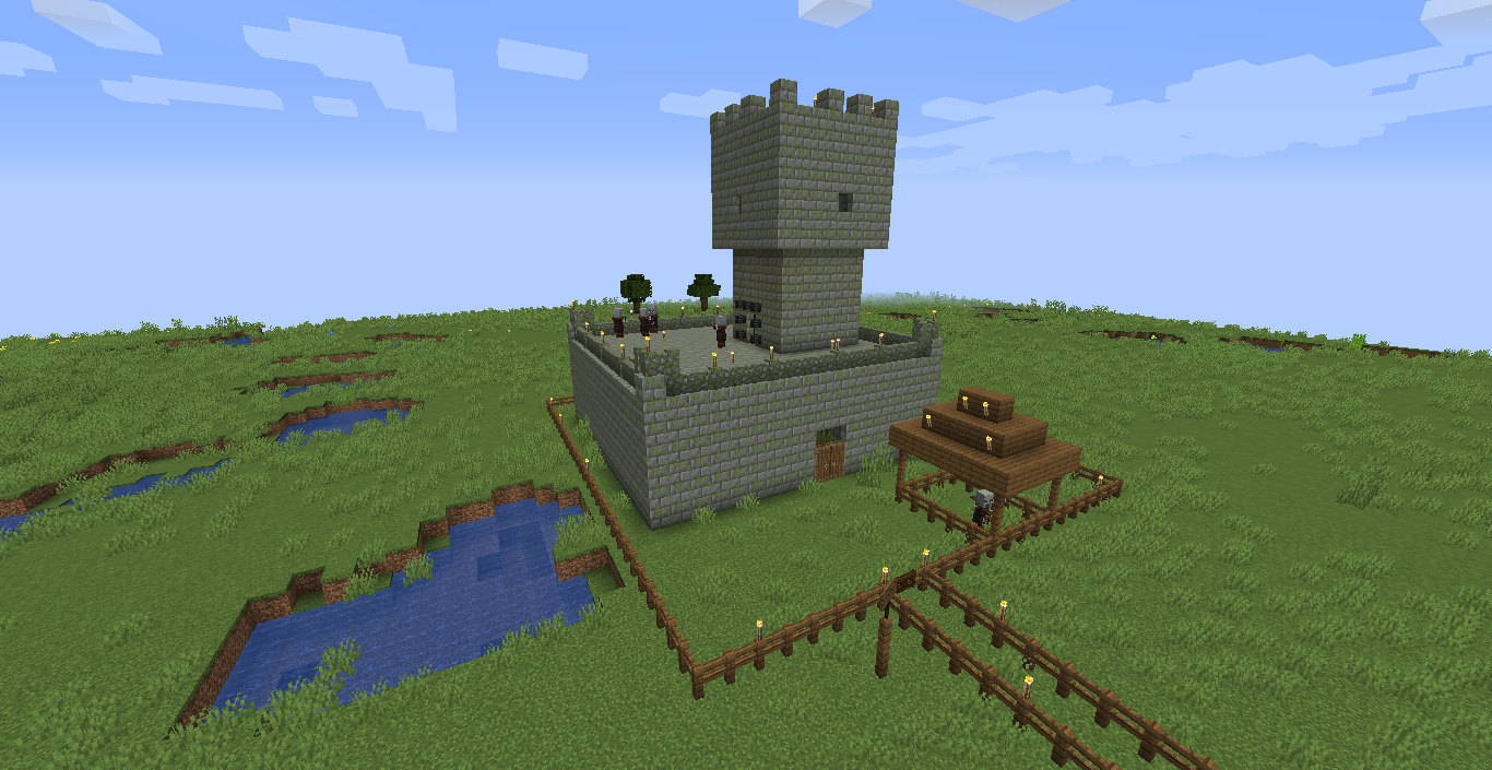 Medieval Defense Tower for your Minecraft worlds