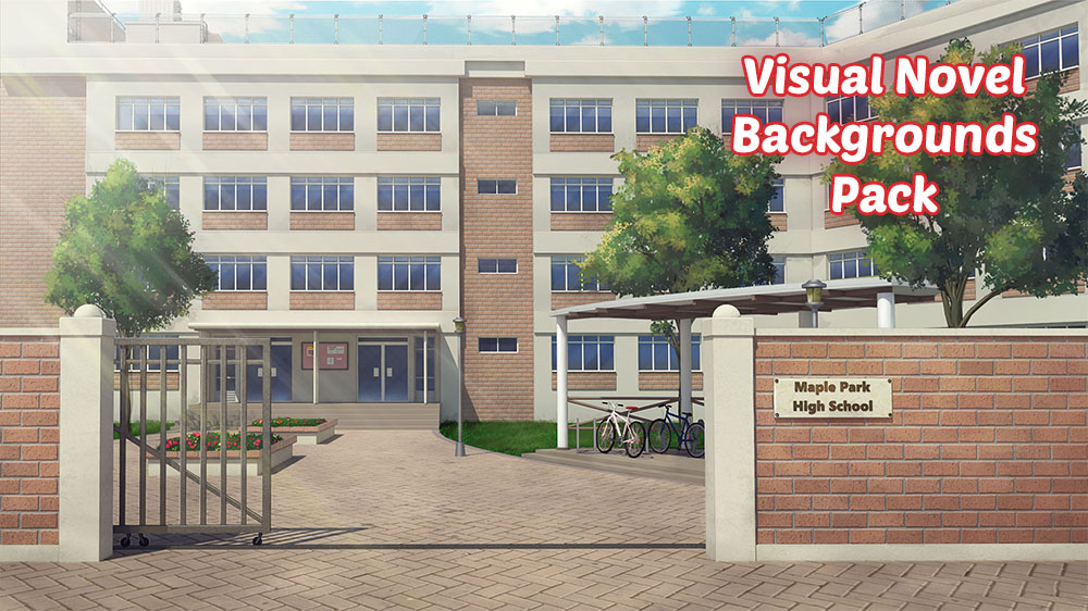 Visual novel backgrounds