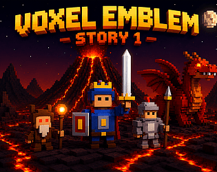 Voxel Emblem Story 1
