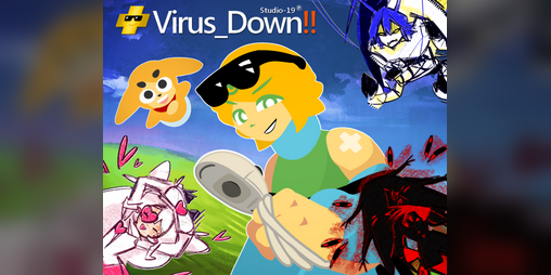 Cover image for VIRUS_DOWN!!
