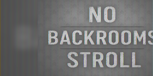 Cover image for No Backrooms Stroll