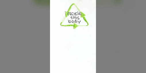 Cover image for recycle this body zine