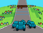 Grindscaper, crowd action game logo