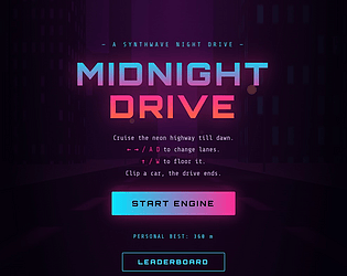midnight-drive game screenshot