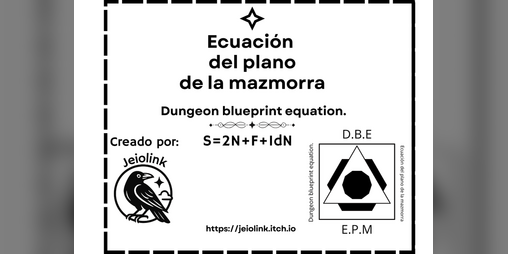 Cover image for Ecuación del plano de la mazmorra