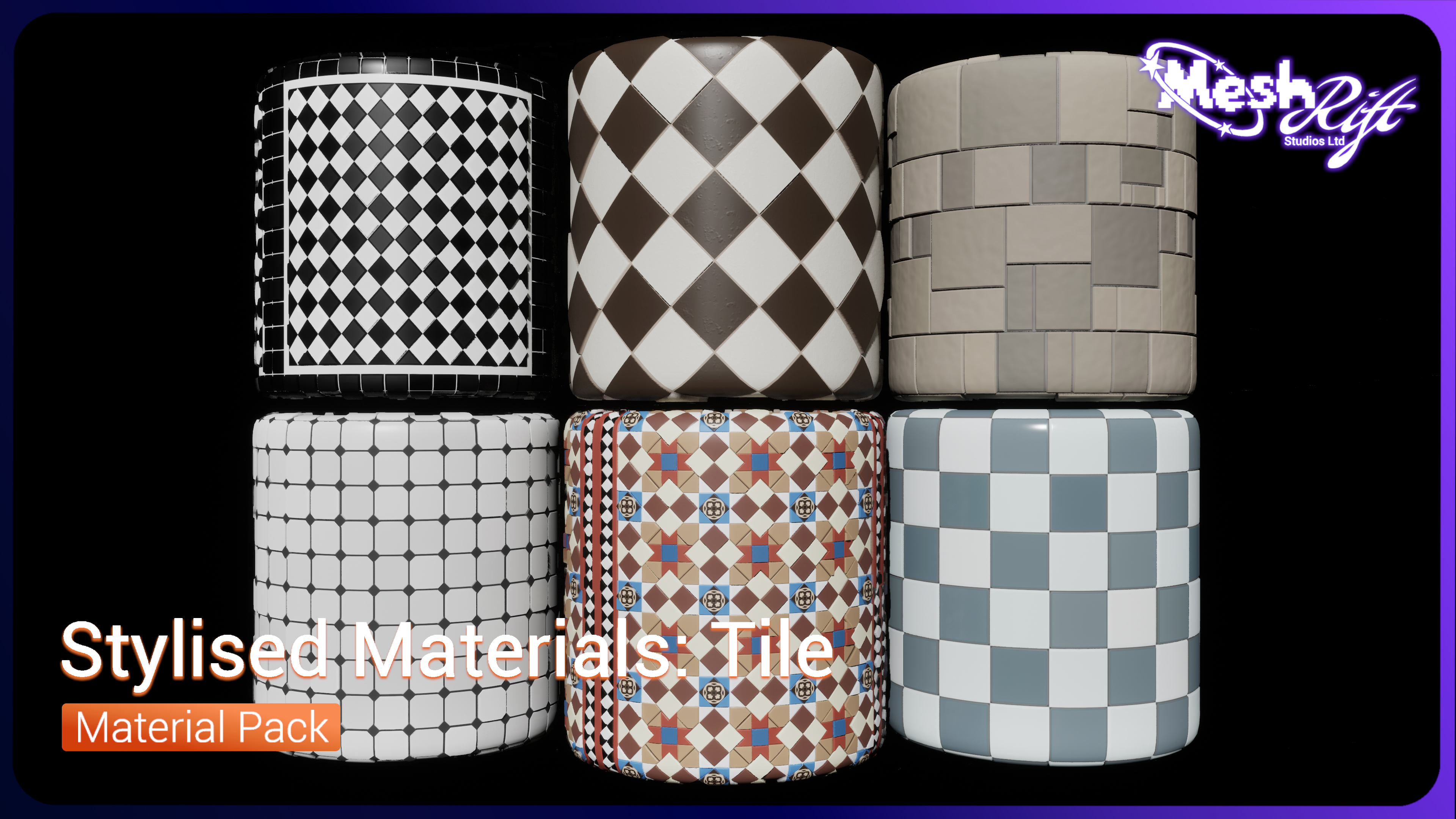 Stylised Materials: Tile Pack