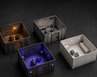 Dice Jails: Four Printable Dice Prisons game screenshot