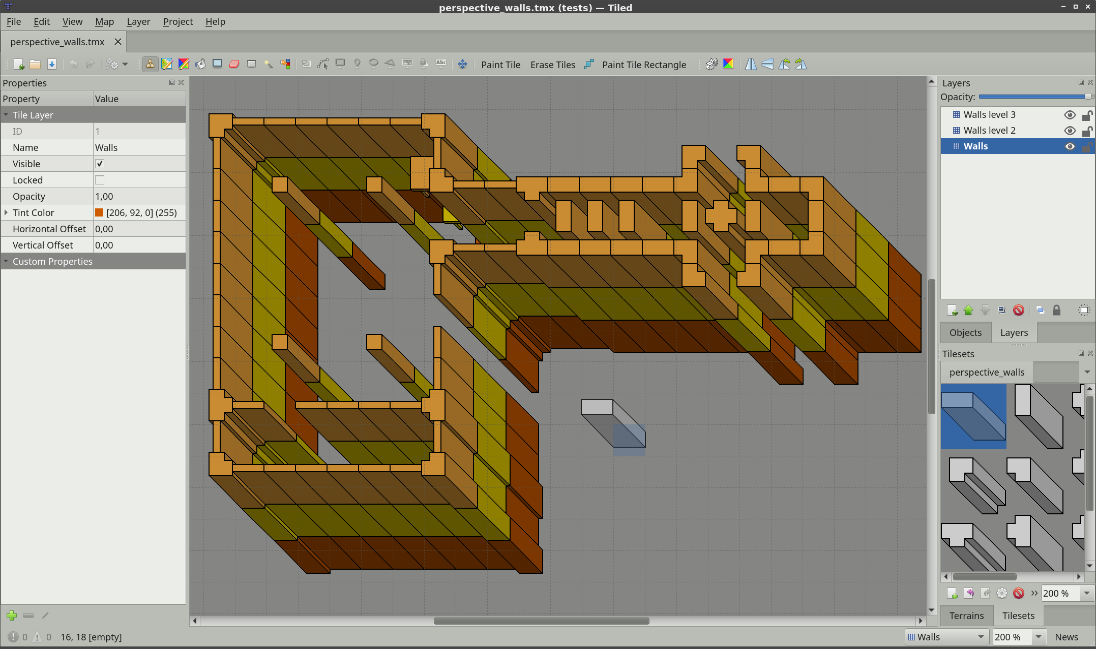 Tiled  Flexible level editor