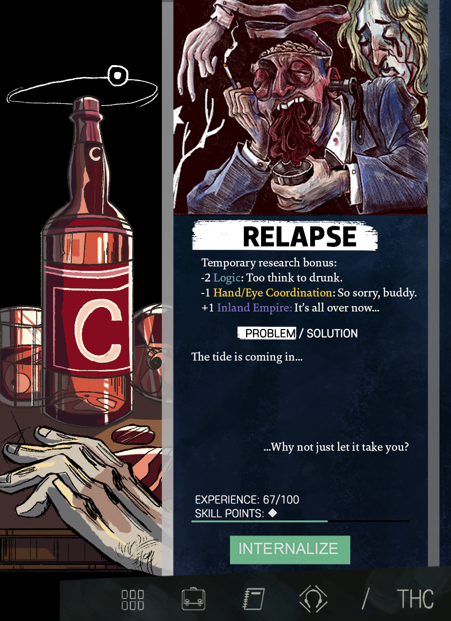Thought Project: Relapse - a disco elysium fancomic