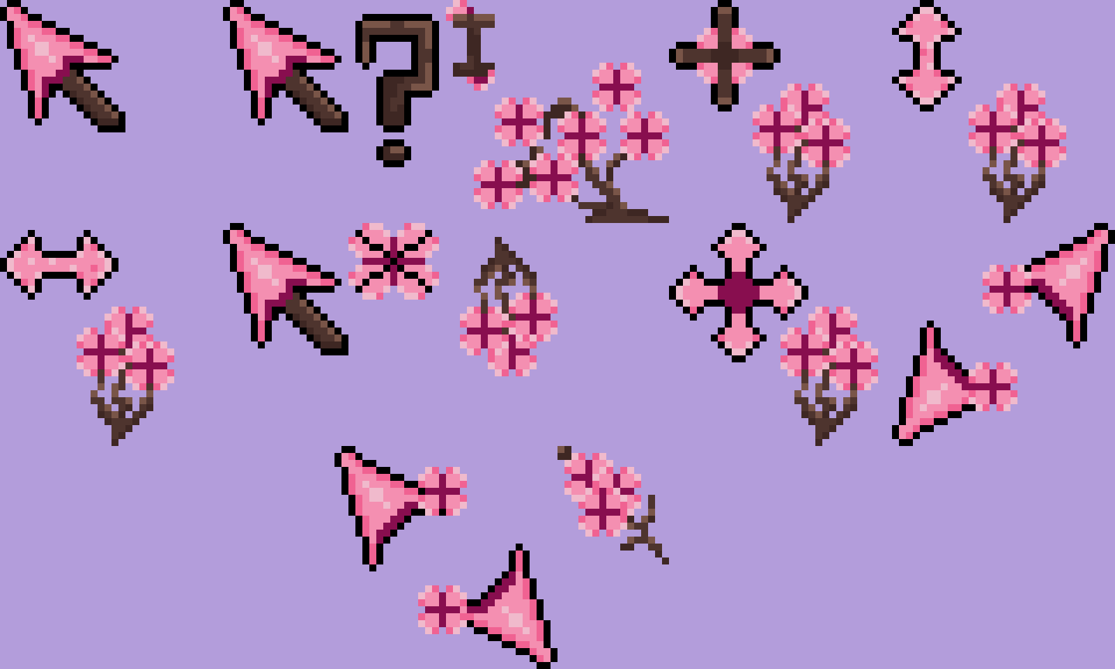Sakura Cursor Pack