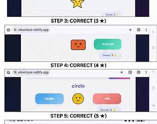 🌟SHAPES ADVENTURE: INTERACTIVE QUIZ🌟
