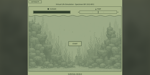 Cover image for Virtual Life Simulation - Specimen 001 (VLS-001)