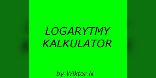 Cover image for Logarytmy Kalkulator