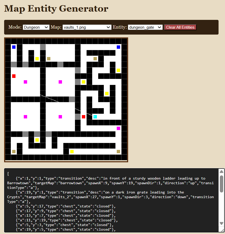 Map Entity Generator