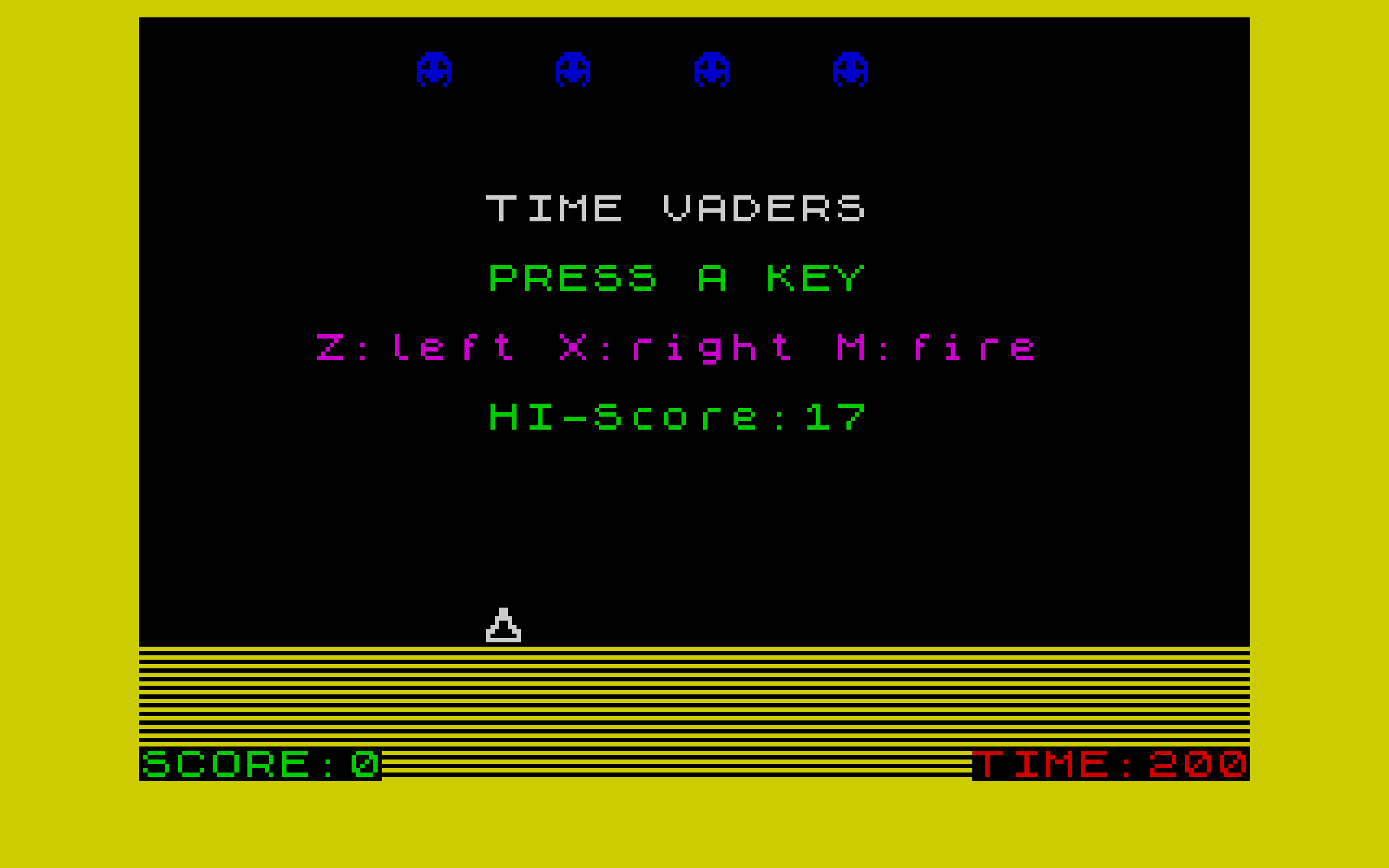 TIME VADERS