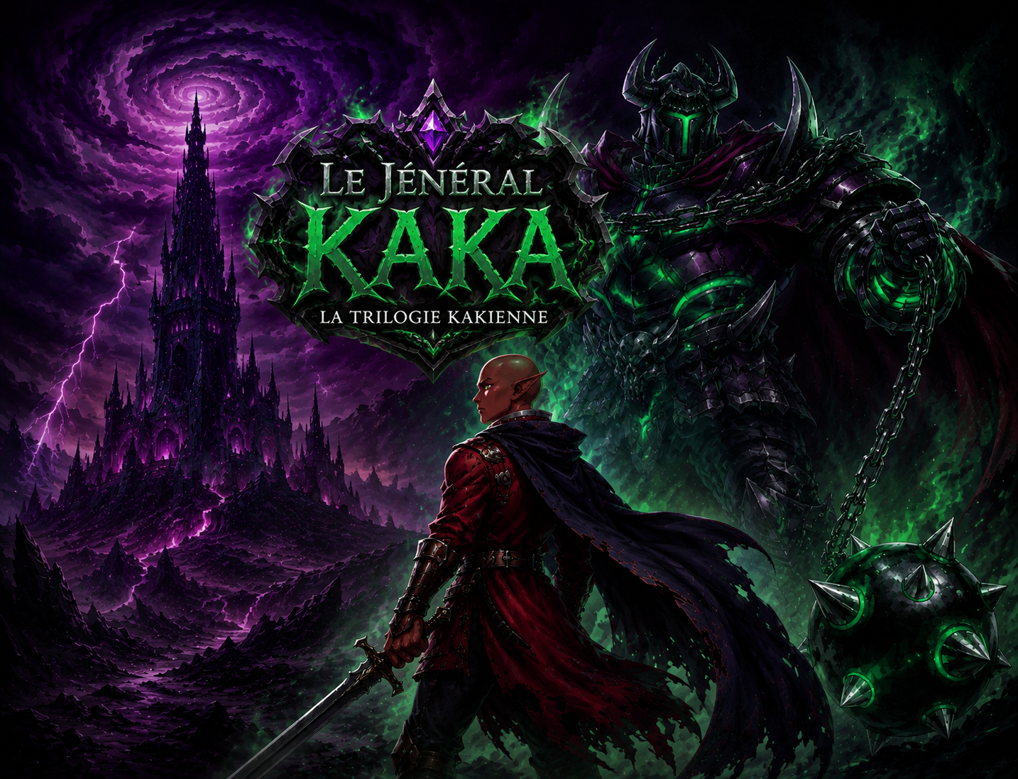 Cover image for Le Jénéral Kaka : La Trilogie Kakienne
