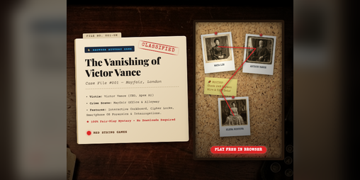 Cover image for The Vanishing of Victor Vance