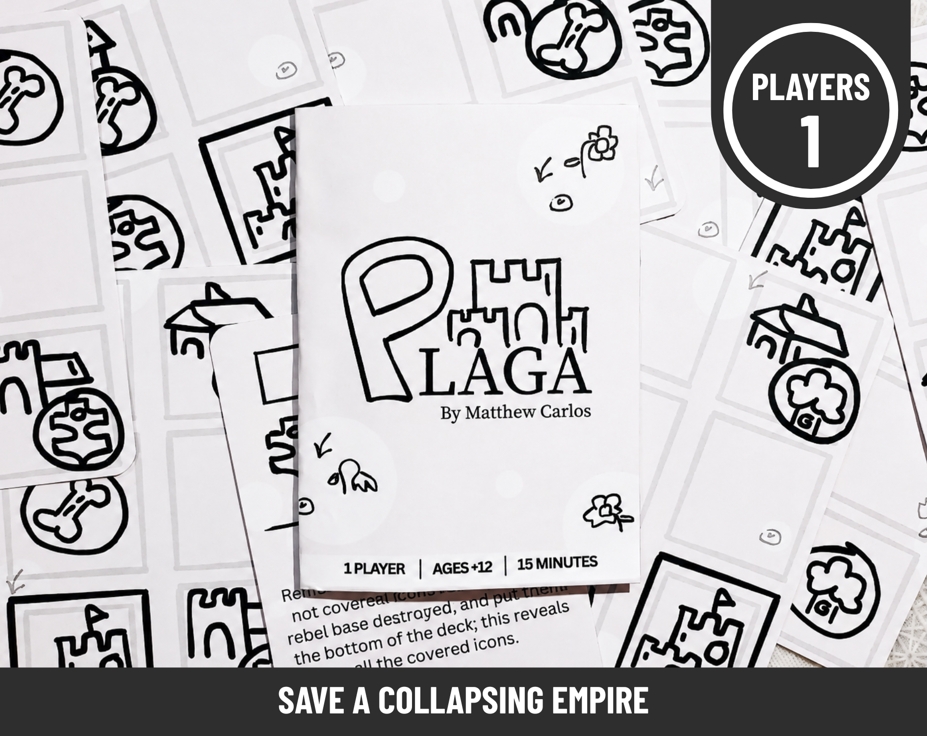 PLAGA - 9 Card Solitaire Game