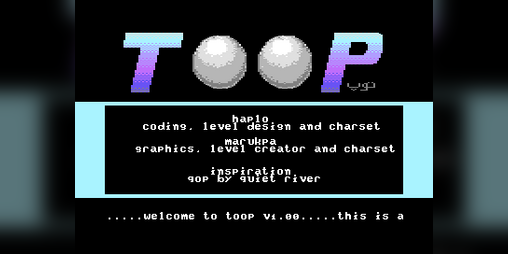 Cover image for Toop (C64 / 16 / Plus4, Atari ST, Tesla Ondra)