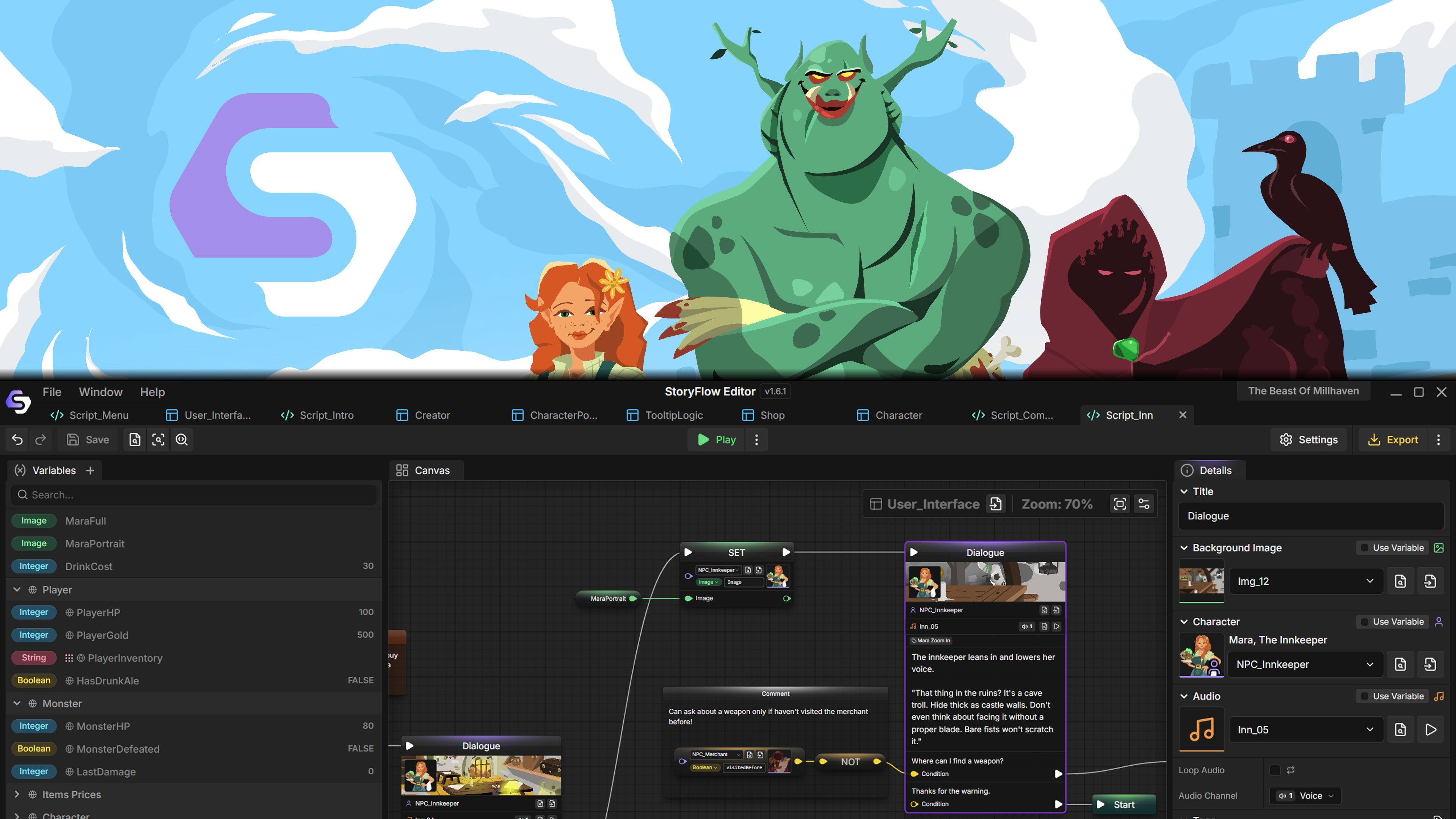 StoryFlow Editor